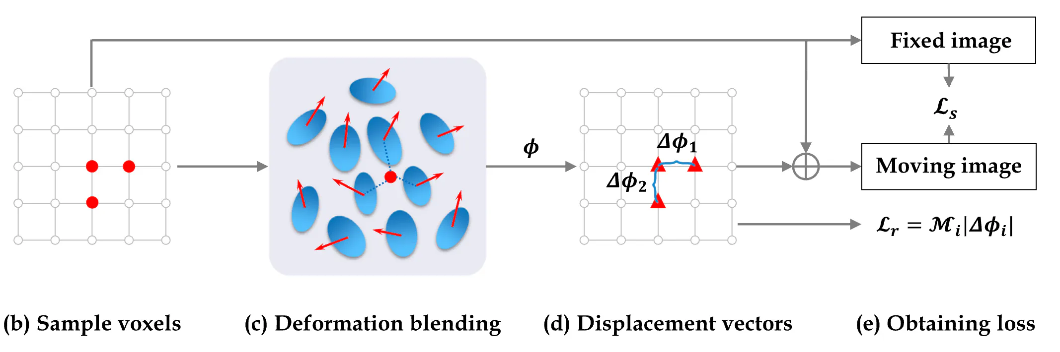 Gaussian Representation for Deformable Image Registration
